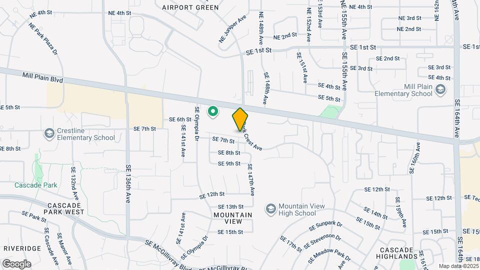 14600 SE 7th Way Map and Location Details