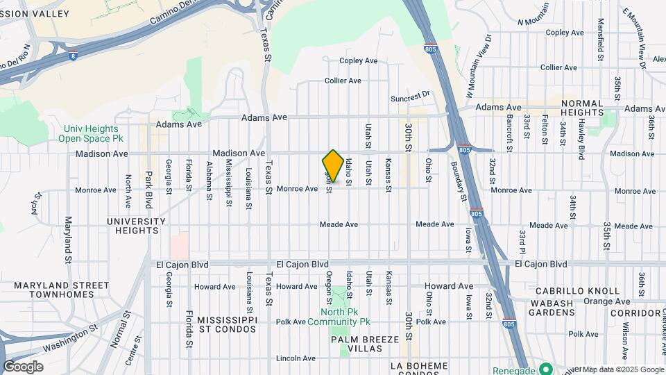 2708 Monroe Ave, Unit 2708 Map and Location Details
