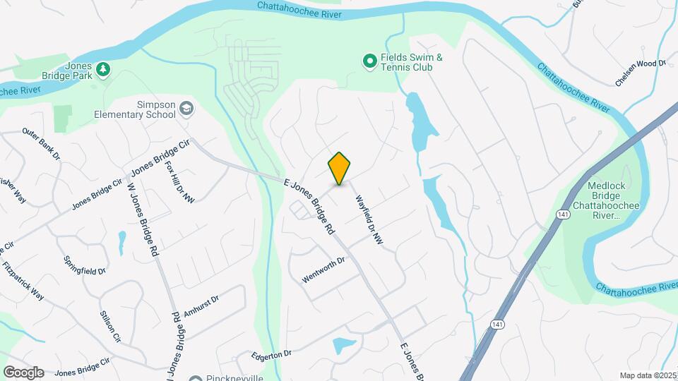 5060 Whitewater Dr Map and Location Details