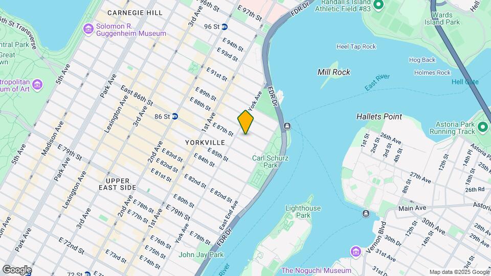 509 E 87th St-Unit -B Map and Location Details