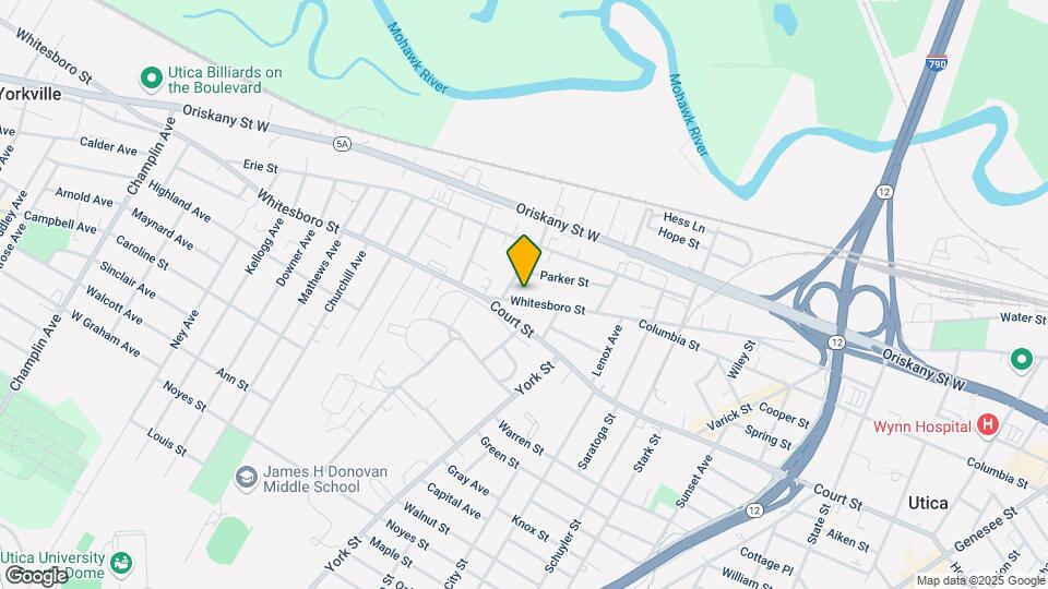 1224 Whitesboro St, Unit 1 Mapa y Detalles de la Ubicación