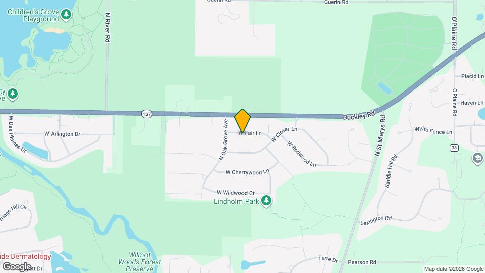 15417 W Fair Ln Map and Location Details