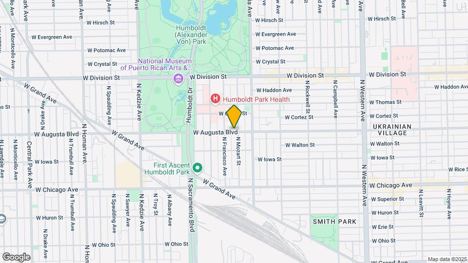 2842 W Augusta Blvd Map and Location Details