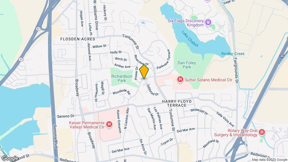 165 Oddstad Dr, Unit 61 Map and Location Details