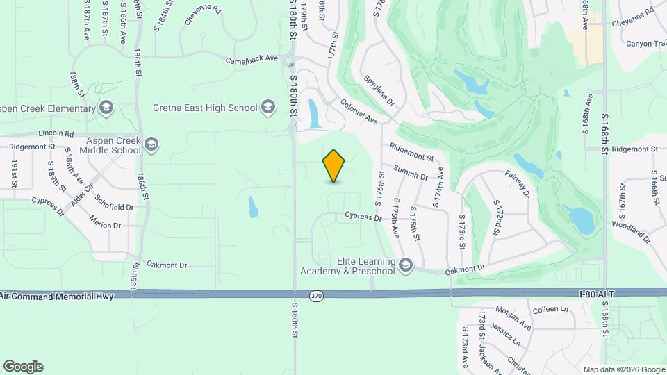 17814 Hampton Dr Mapa y Detalles de la Ubicación