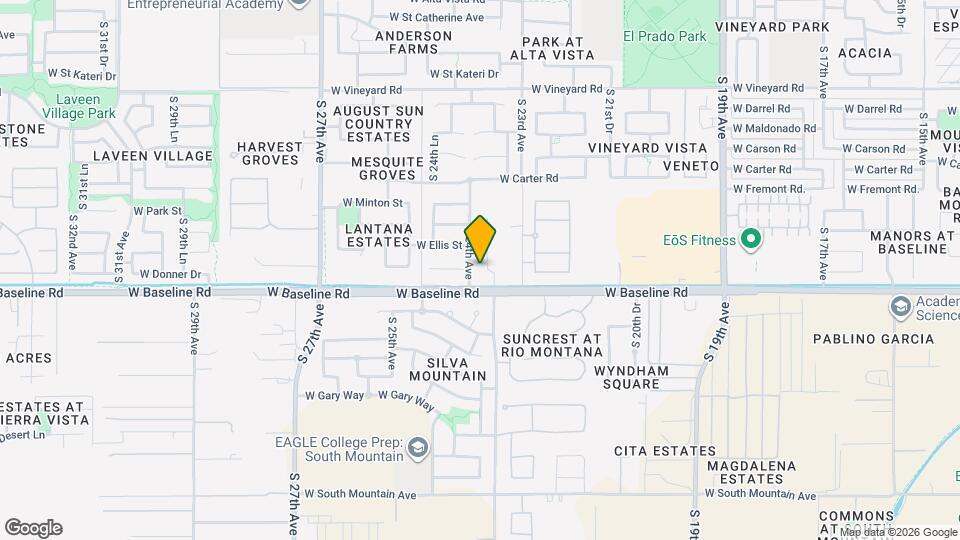 2319 W Darrow St Mapa y Detalles de la Ubicación