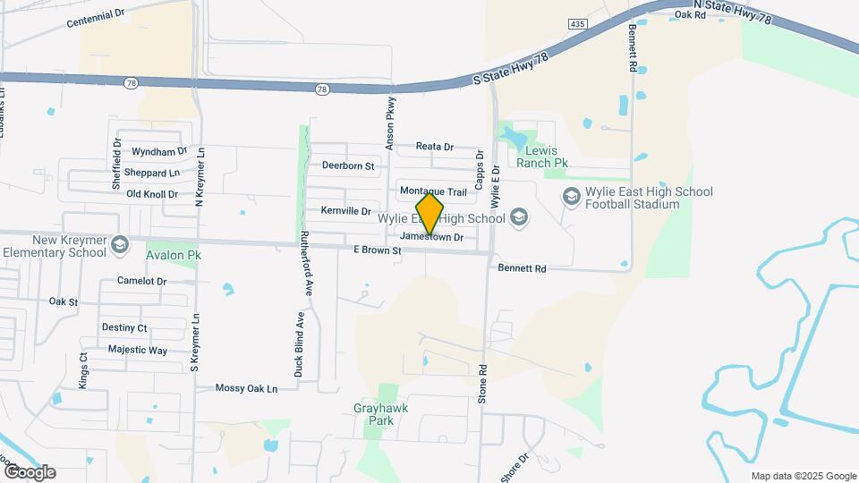 2918 Jamestown Dr Map and Location Details