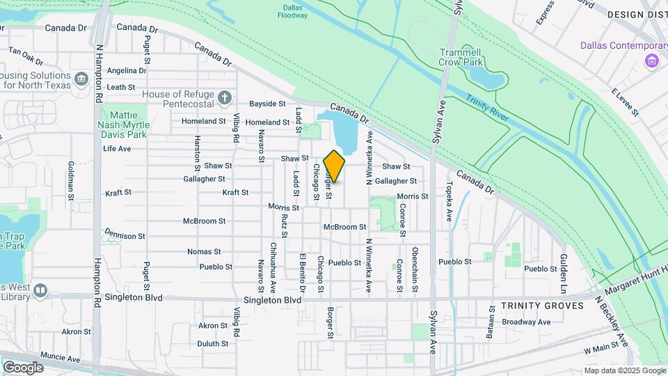 3426 Borger St Map and Location Details