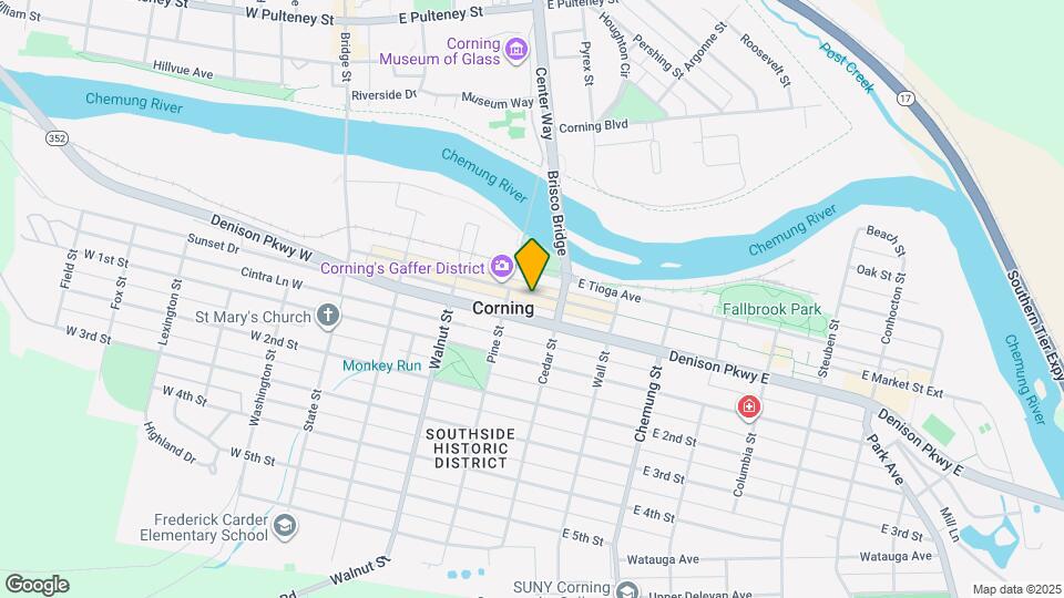 22 E Market St, Unit 201 Map and Location Details