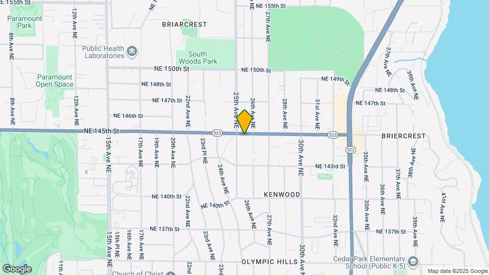 2513 NE 145th St Map and Location Details