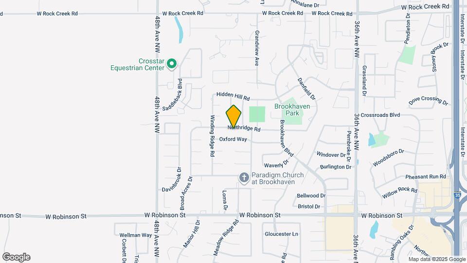 4308 Northridge Rd Map and Location Details