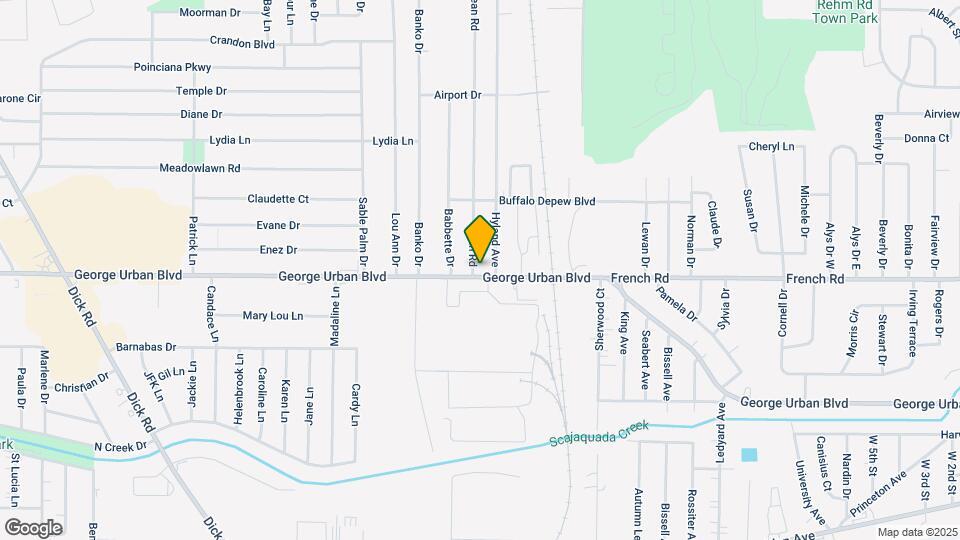 2482 George Urban Blvd Map and Location Details