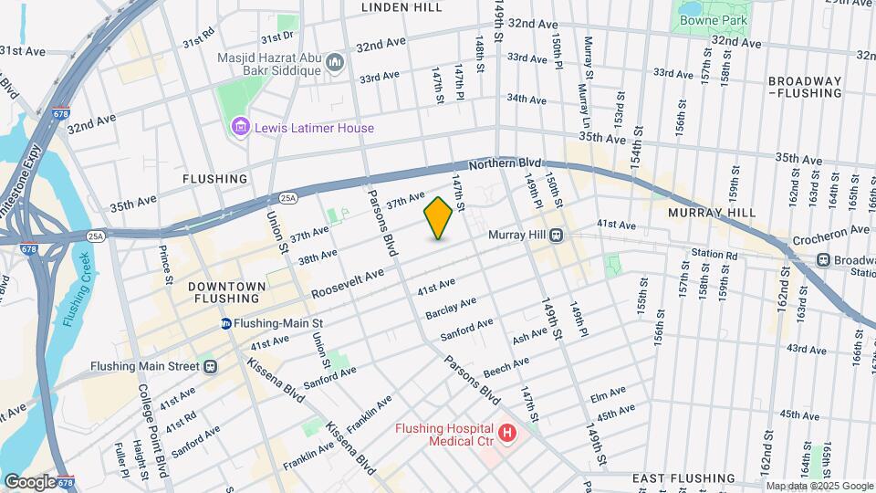 144-53 Roosevelt Ave Mapa y Detalles de la Ubicación