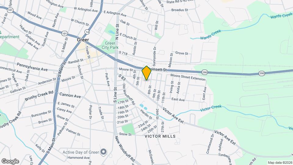 6 7th St Map and Location Details