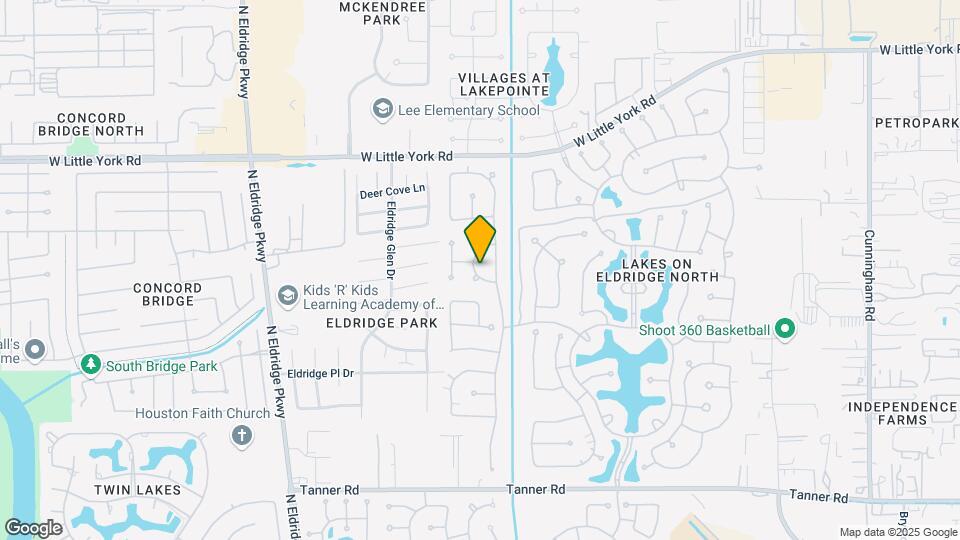 12435 Lago Bend Ln Mapa y Detalles de la Ubicación