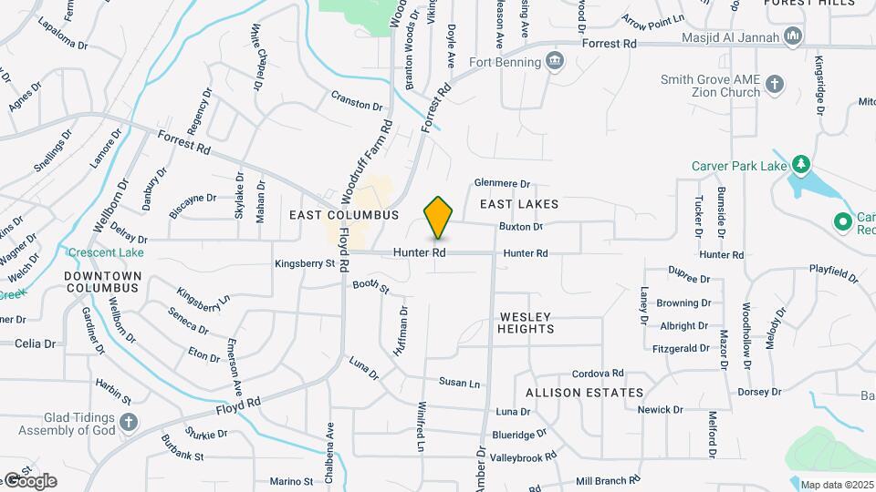 2102 Winifred Ln Map and Location Details