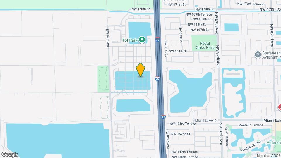 3349 W 105th Terrace Map and Location Details