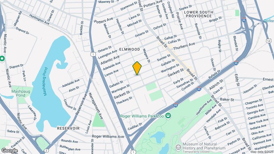 164 Gallatin St Map and Location Details