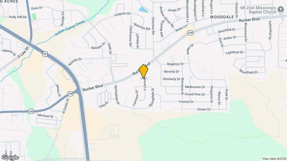 203 Glenwood Ln Map and Location Details