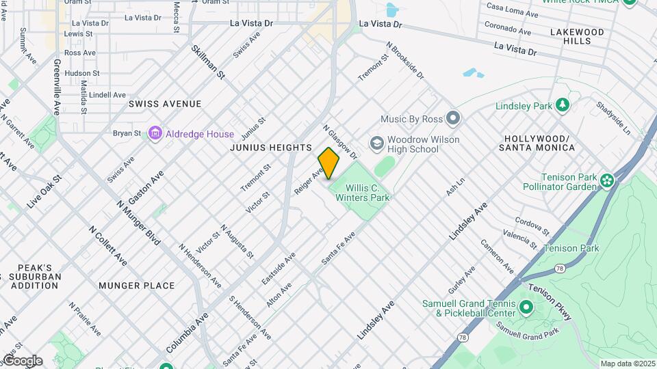 5827 Columbia Ave Map and Location Details