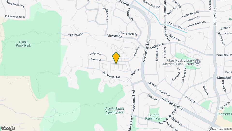 5561 Dunbar Ct Map and Location Details