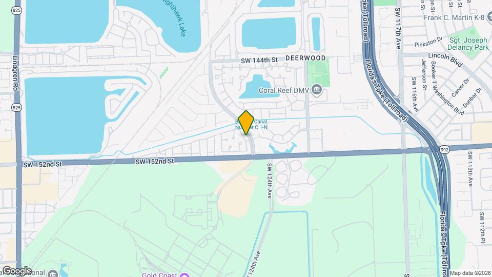 15081 SW 127th Ct Map and Location Details