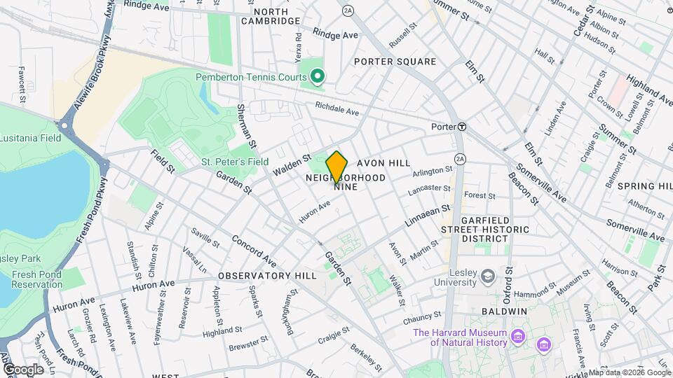 90 Raymond St Mapa y Detalles de la Ubicación