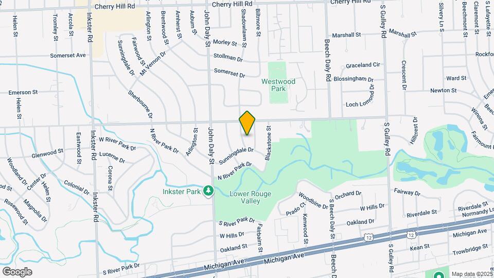 1109 Shadowlawn St Map and Location Details