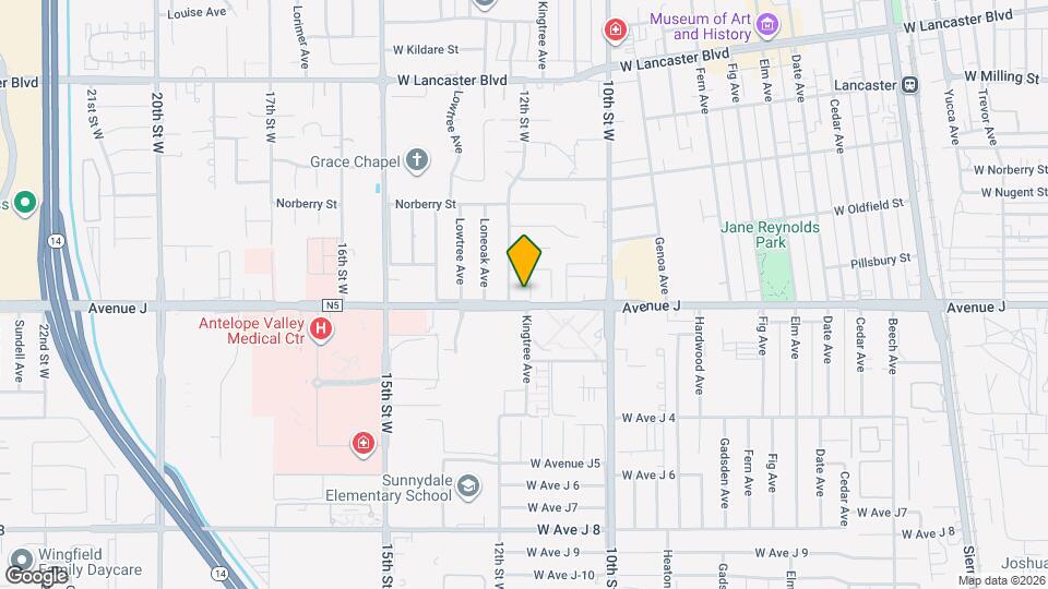 44411 Kingtree Ave Map and Location Details