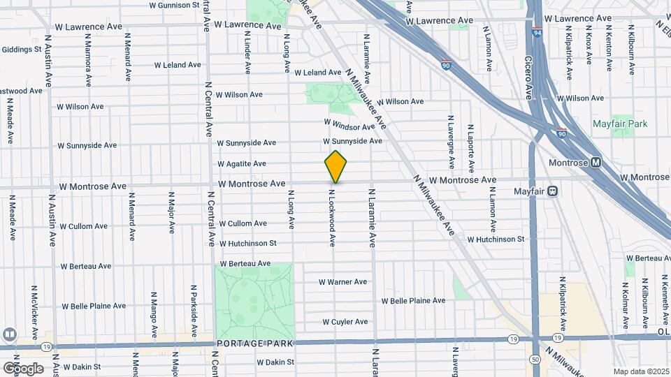 5259 W Montrose Ave Map and Location Details