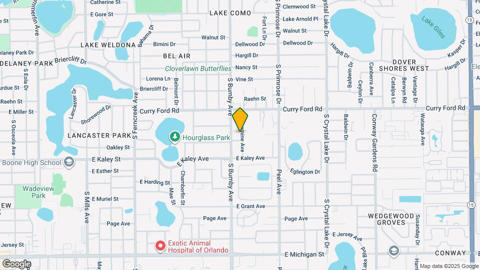 1614 Jessamine Ave Mapa y Detalles de la Ubicación