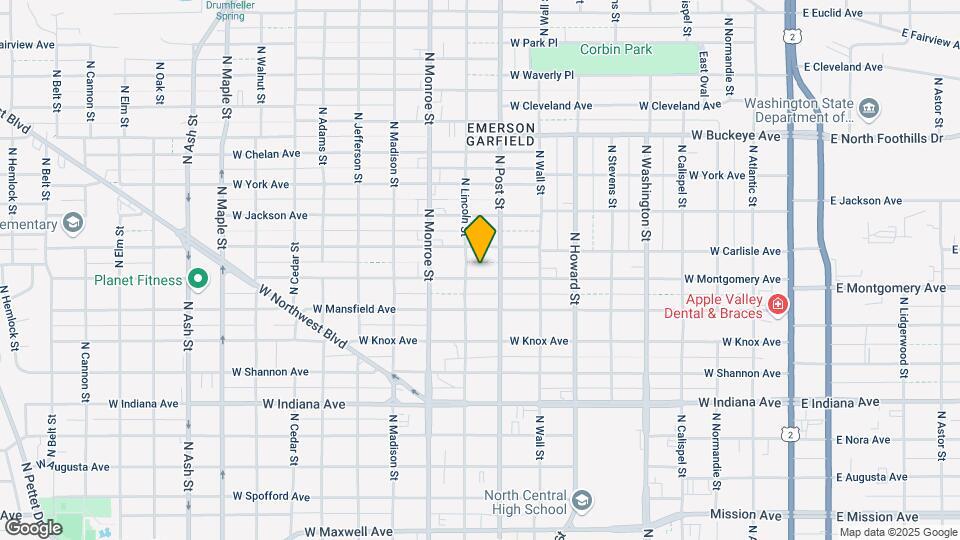 820 W Montgomery Ave Map and Location Details