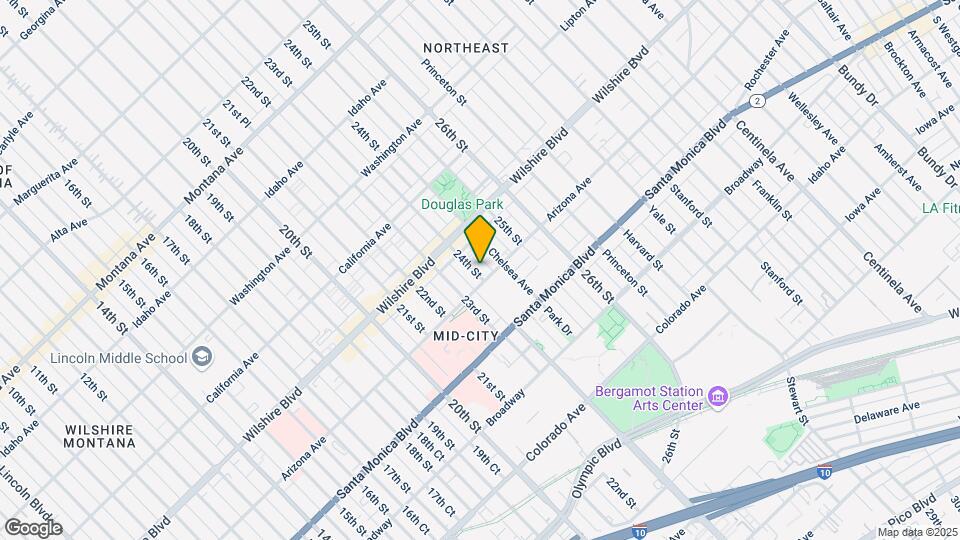 1245 1/2 24th St Map and Location Details