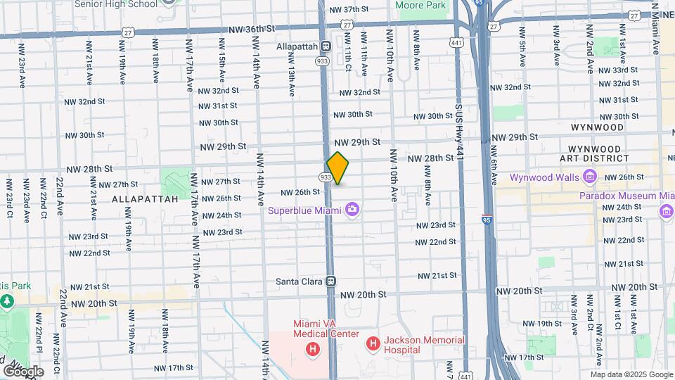 1176 NW 26th St-Unit -1178 Map and Location Details