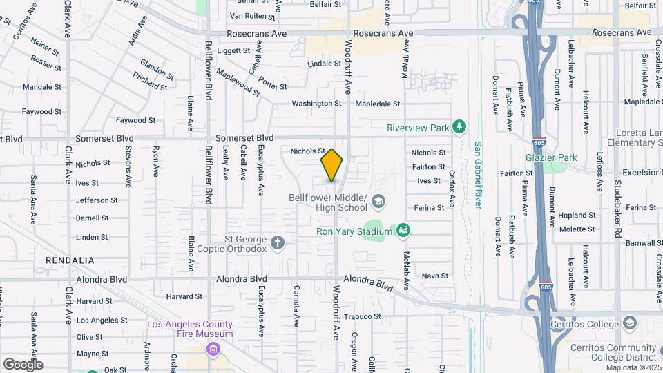 15335 Woodruff Pl Map and Location Details