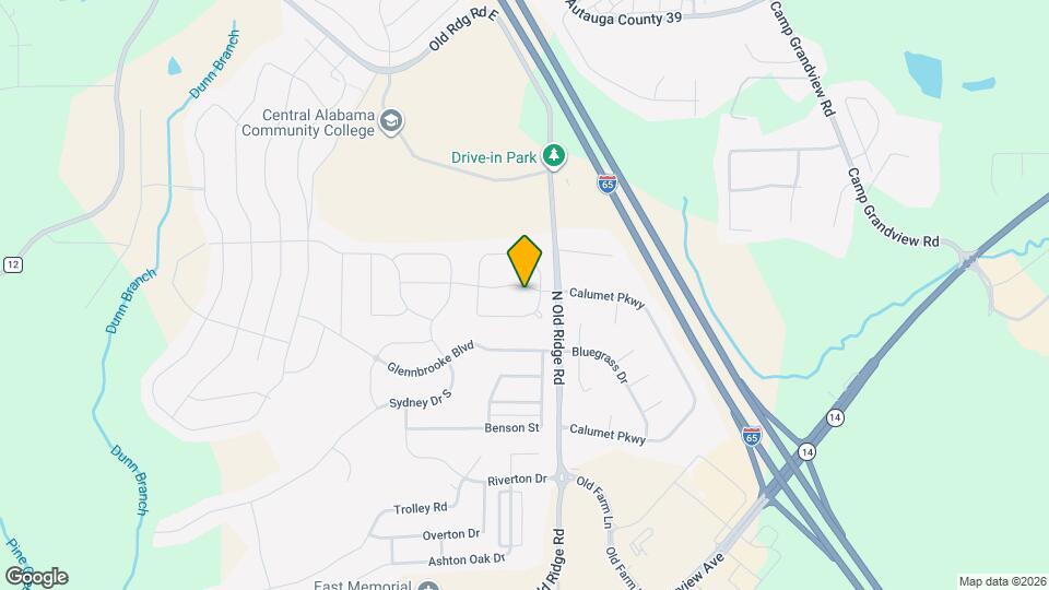 1896 Pendlebrooke Dr Map and Location Details