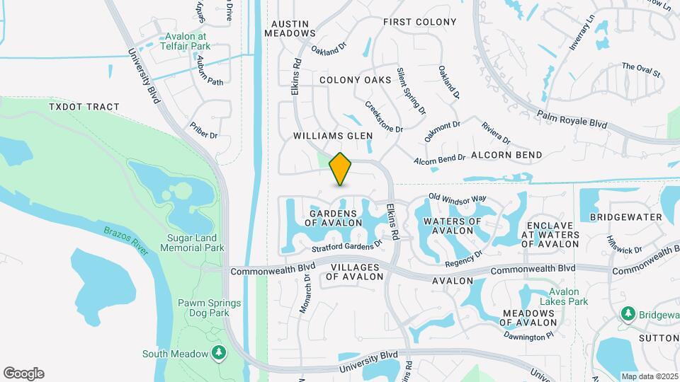 5902 Garden Hills Dr Map and Location Details