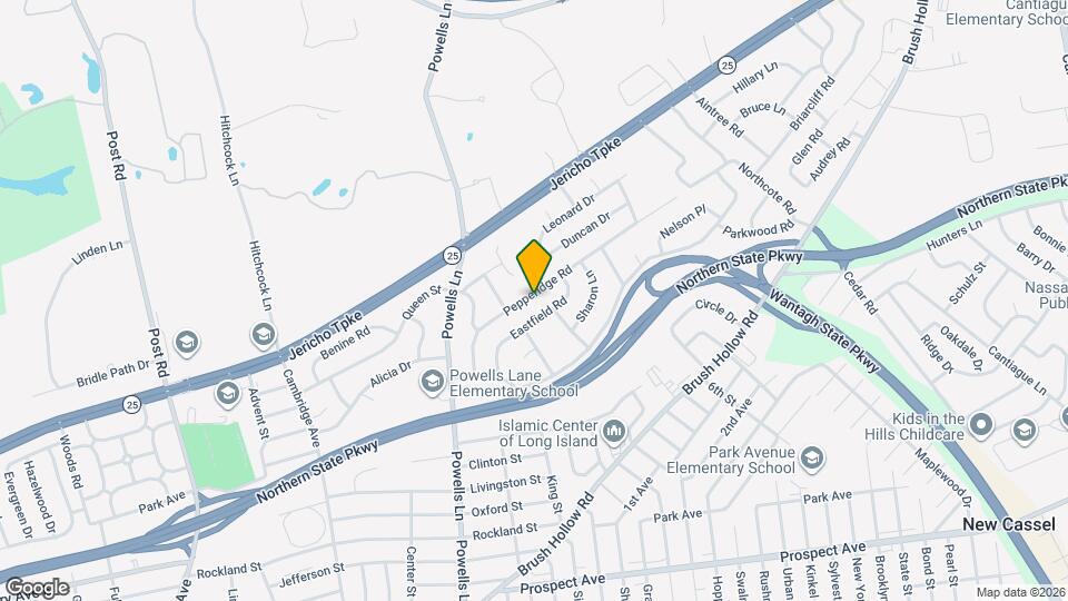 830 Pepperidge Rd Map and Location Details