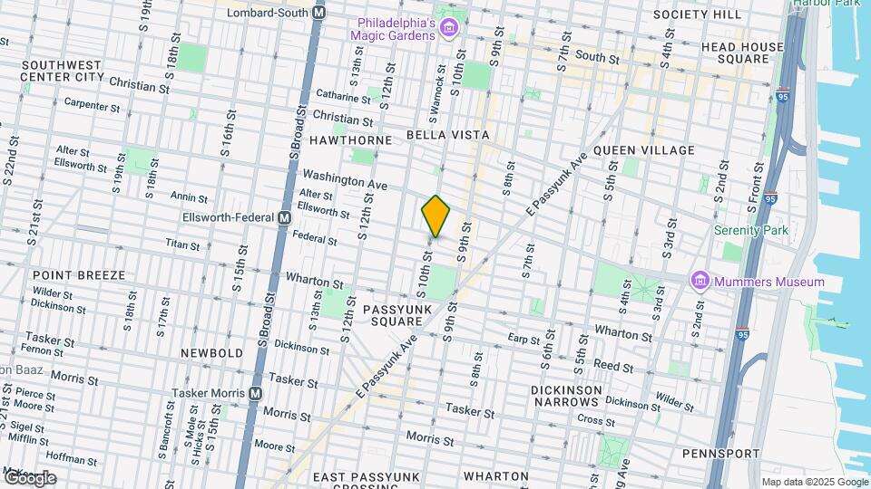 1155 S 10th St Mapa y Detalles de la Ubicación