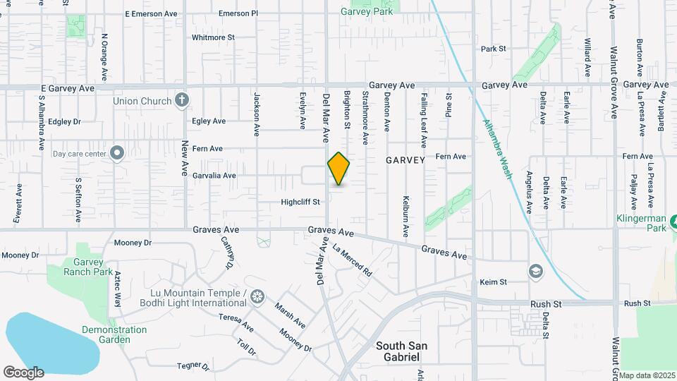 2460 Del Mar Ave Mapa y Detalles de la Ubicación