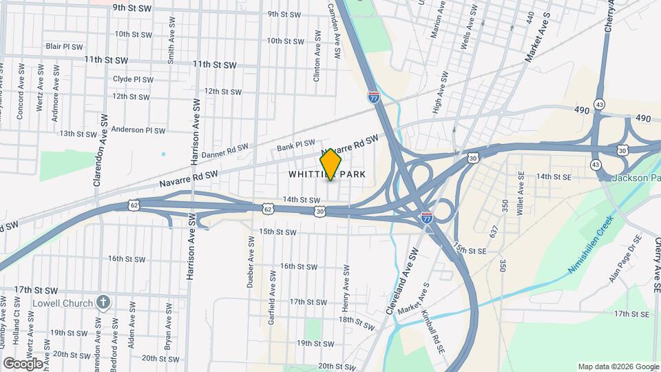 1364 Stark Ave SW Map and Location Details