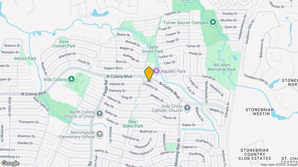 5613 Powers St Map and Location Details