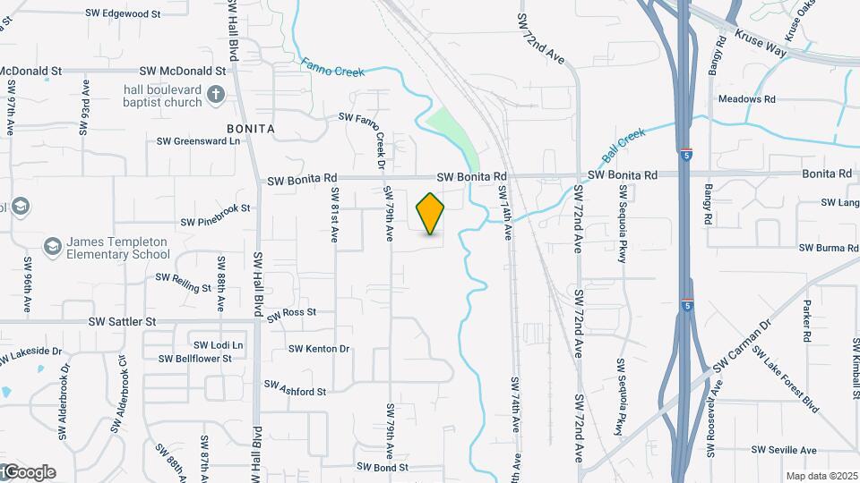7691 SW Hansen Ln Map and Location Details