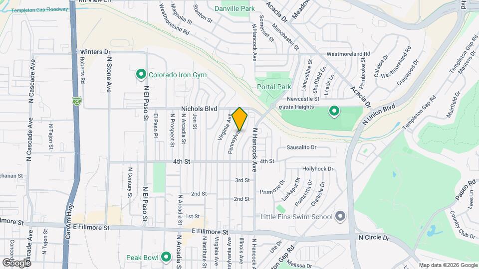 3301 Pennsylvania Ave Map and Location Details