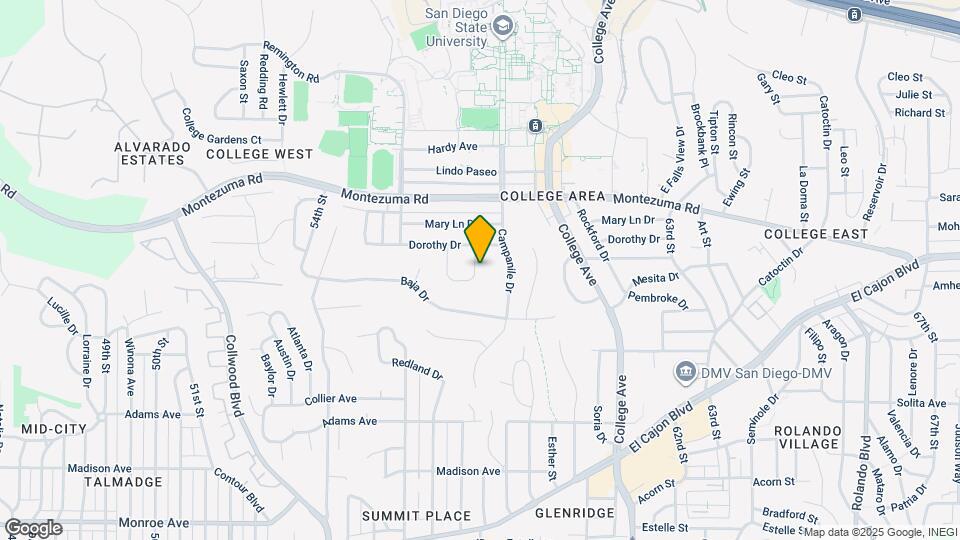 5661 Dorothy Way Map and Location Details