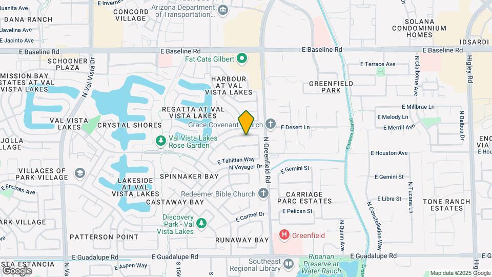 2301 E Beachcomber Dr Map and Location Details