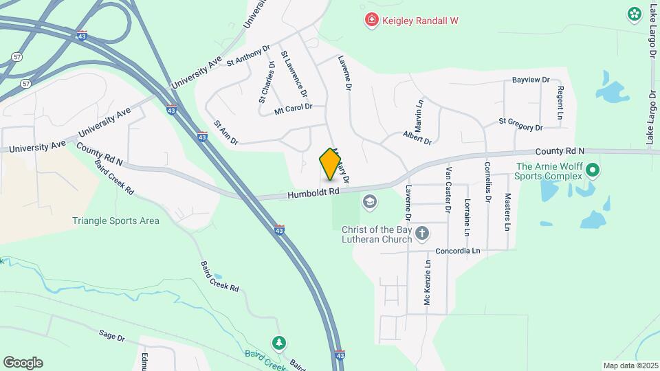 2905 Humboldt Rd Map and Location Details