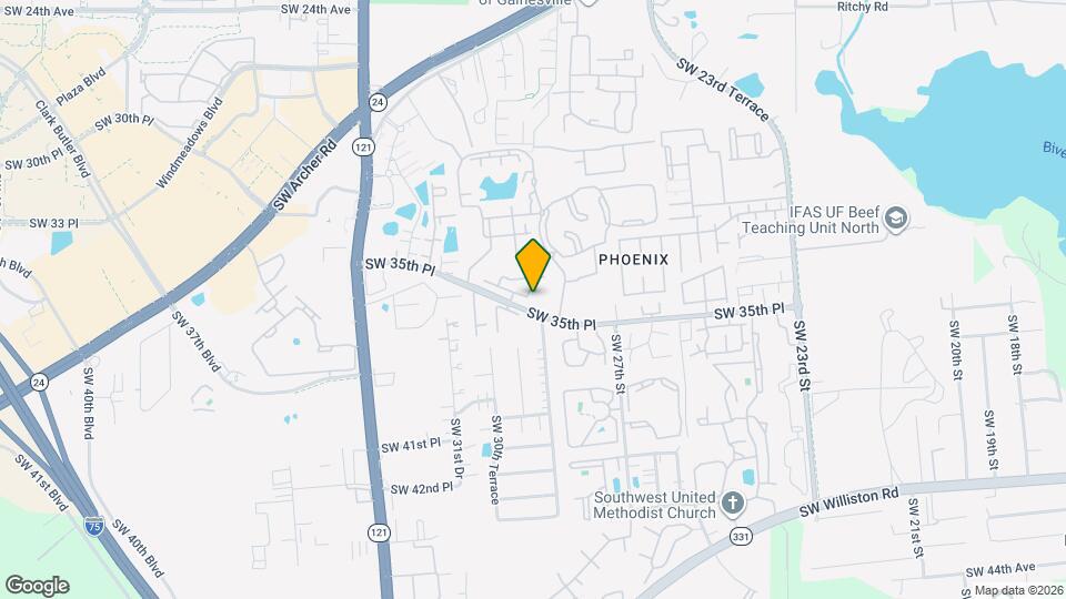 2934 SW 35th Pl, Unit 21 Mapa y Detalles de la Ubicación