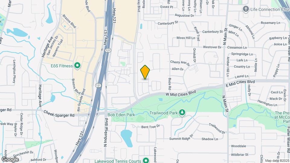 804 Moose Hollow Ln Map and Location Details