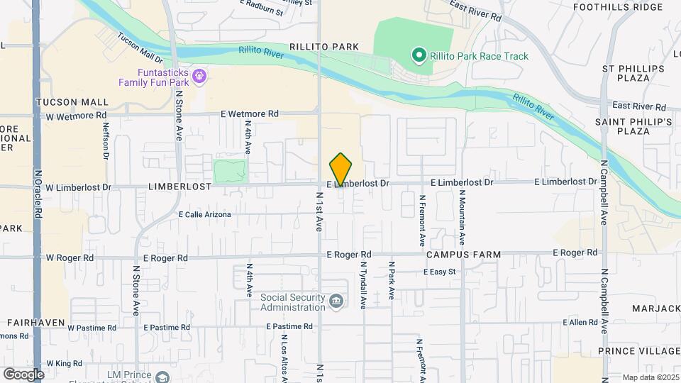 730 East Limberlost Drive Apartments Mapa y Detalles de la Ubicación
